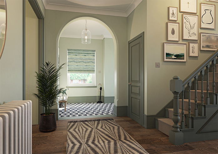 Seascape, Forest - Roman Blind - Image 6